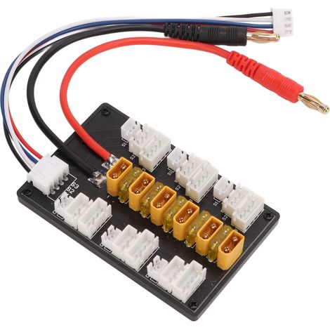 Adaptateur d'extension de chargeur d'équilibrage de batterie XT30 pour carte de charge parallèle IMAX B6