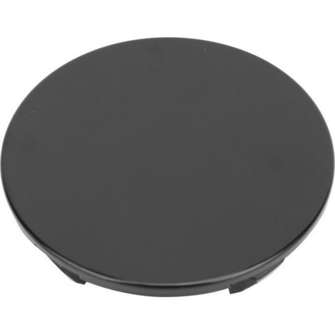 Capuchons de centre de roue 4 pièces capuchon central de roue 60MM diamètre intérieur 70MM diamètre auto roue Noir (1/4)