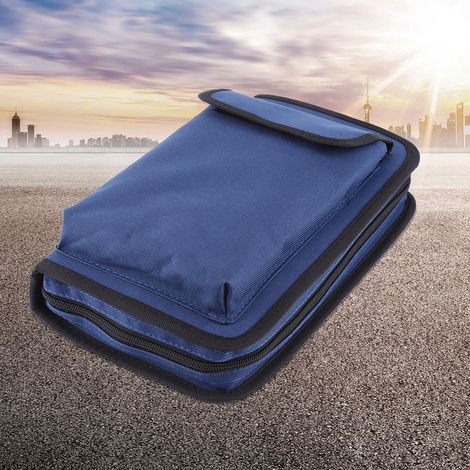 Sacoche à outils électronique en carton rigide, sac de réparation pour électricien, version améliorée de taille moyenne (1/5)