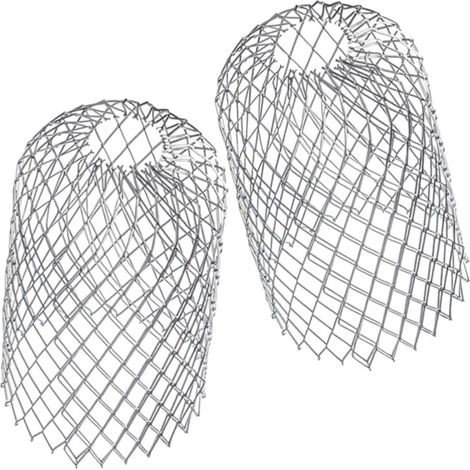 Filtre anti-obstruction pour gouttières, crépine de gouttière, filtre de gouttière, crépine d'évier, crépine de descente de gouttière, filtre de gouttière argenté