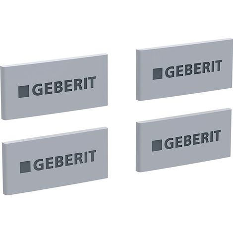 Ensemble de capuchons de charnières pour le meuble miroir Geberit ONE