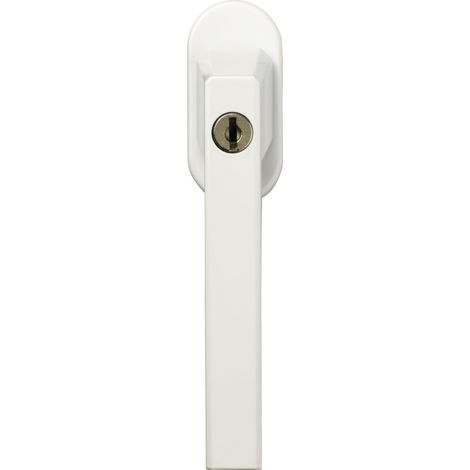 levier aluminium à clé coloris blanc - ABUS (1/4)