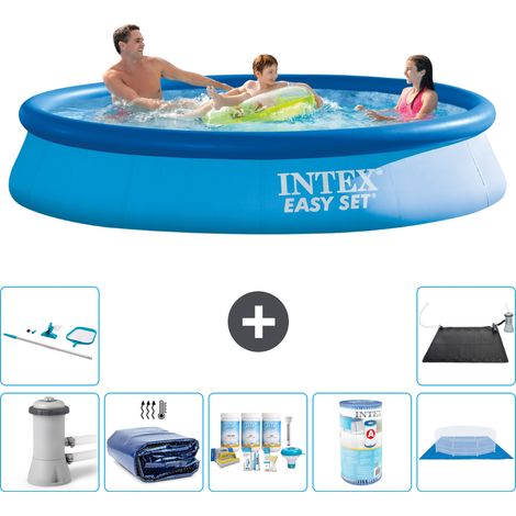 Intex Piscina Easy Set Rotonda - 366x76 cm - 8-pezzi  S31034 (1/5)