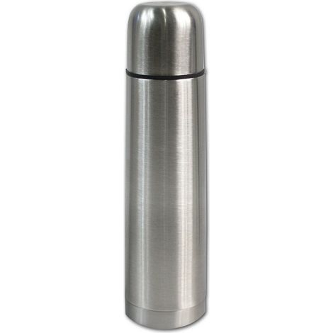 Trade Shop - THERMOS PORTATIEN FÜR BEVANDE CARAFFA TERMICA IN ACCIAIO 750 ML - (1/2)
