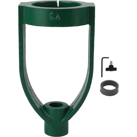 Jeffergarden Convertisseur de Tenon carré, perceuse d'établi, convertisseur de perceuse d'établi, accessoires de trous carrés, outil de localisation, accessoires de perceuse 65-55mm (1/5)