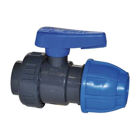 VALVOLA SFERA A COMPRESSIONE MONOGHIERA PN16  MM 32X1F