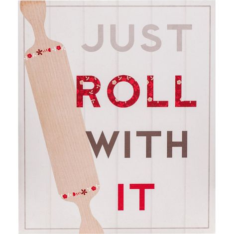 Premier Housewares Just Roll With It Wall Plaque (1/2)
