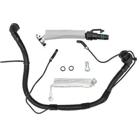 Tuyau de retour de liquide de refroidissement du turbocompresseur compatible avec le modèle 2519334355568267555926005556983925198546 (1/5)