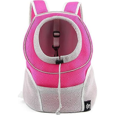 Sac de transport pour chiot en maille, sac à bandoulière pour animaux, accessoire de voyage extérieur pour petits chiens et chats. (1/4)