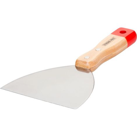 Spachtel Strend Pro S0008, 125 mm, Stahl, Holzgriff (1/2)