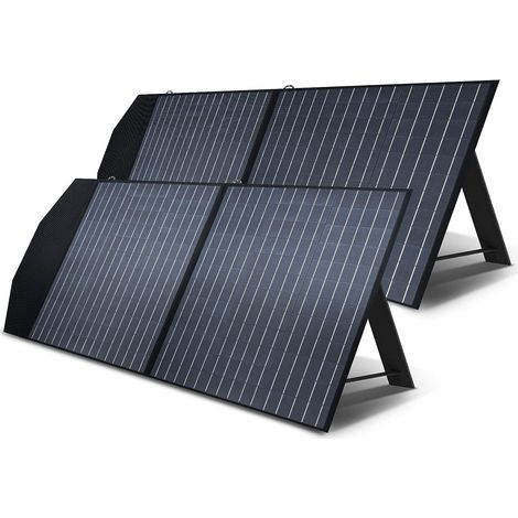 2 x ALLPOWERS Foldable Solar Panel 100 W Solar Panel Solar Charger Special US Solar Cell with MC-4 Output for Portable Power Station Solar Generator Camping Motorhome Caravan Travel Boat Garden Outdoo (1/5)