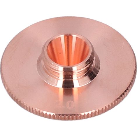 Einlagige Kupferfaserlaserschneiddüse, 2,0 mm, Zubehörteil für industrielle Schweißmaschinen, 2,0 mm Düsendurchmesser (1/5)