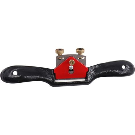 Verstellbarer Hobel mit 25 cm Radius und flacher Basis, Werkzeug für Holz- und Metallbearbeitung.