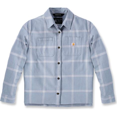 Carhartt Damen Arbeitsjacke flannel shirt Blau XL (1/2)