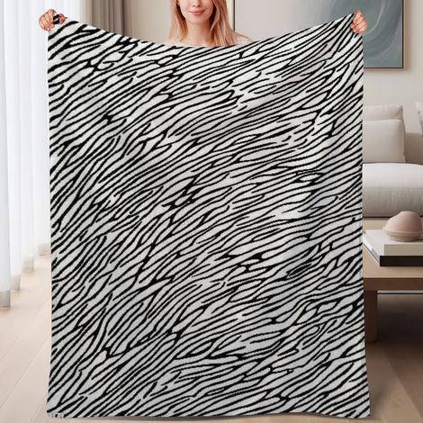 Couverture de lit en polaire, couverture de luxe douce en microfibre pour le printemps, décoration intérieure, cadeau pour femmes et hommes, 6080 pouces (1/4)