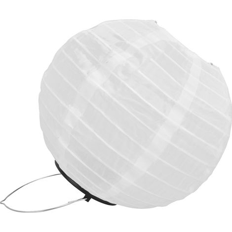 8er-Set solarbetriebene LED-Lichterketten aus wasserdichtem Nylongewebe, ideal zur Dekoration von Terrassen, Gärten, Hochzeiten und Wohnräumen. Keine Kabel erforderlich. Weiß mit integriertem Akku. (1/5)
