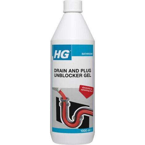 HG 540100106 Drain & Plug Unblocker Gel 1 litre H/G540100106