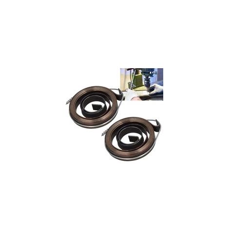 2Pcs Ressort de Rappel Perceuse à Colonne Aliment Penne Bobine Assemblage 680mm 35x6x0.7mm