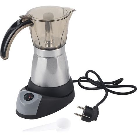 Grande Capacité lectrique Moka Pot Cuisinière Espresso Cafetière Percolateur EU Plug 150 ml. (1/5)