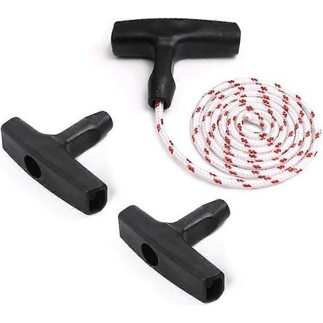 Corde de lanceur à rappel pour tondeuse à gazon (3 pièces) - Accessoires pour tondeuse (1/5)
