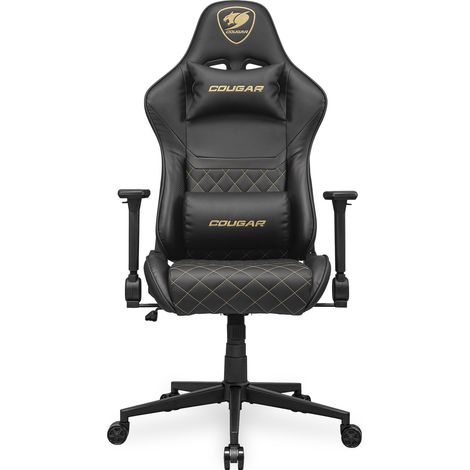 COUGAR Gaming-Stuhl Armor One V2 Gold, Schwarz