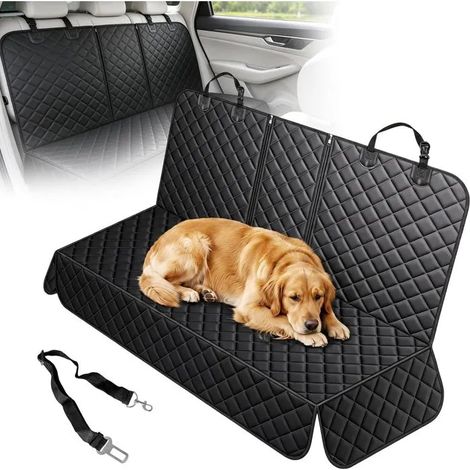 Protection Siège Voiture Chien Housse Siège Voiture Imperméable Antigriffes  135x120cm Siège Auto Chien pour Auto, SUV, Van (1/5)