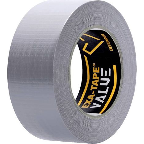 DEFENDER by Adam Hall EXA-TAPE-VALUE S 50 DTEXAVS50 Ruban adhésif argent (L x l) 50 m x 50 mm 1 pc(s) (1/4)