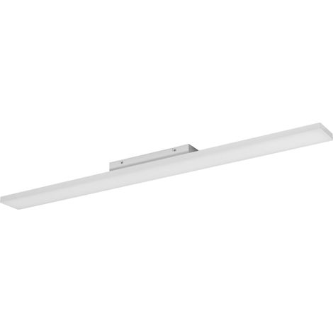 OSRAM Panneau lumineux Planon Frameless blanc avec technologie LED avancée, 35 W, forme rectangulaire (1200 x 100 mm), couleur de lumière blanc chaud à 3000 K, boîtier en aluminium (1/5)