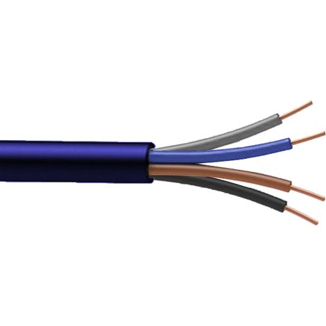 Cable FR-N1X6G3 sans halogène 4x1.5mm² en couronne de 100m
