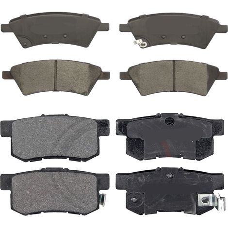 KIT PASTIGLIE FRENO ANTERIORI E POSTERIORI compatibile con FIAT UNO (146) / PASTIGLIE FRENANTI AUTO OEM FDB346 FDB351 FDB351B,FDB1113 / SOSTITUZIONE DIRETTA / BASSA POLVERE / SILENZIOSO