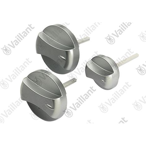 Bouton en platine, 3 pièces