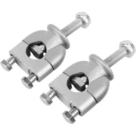 2pcs Pince Support Riser, 7/8 "22 mm Pince Support de Fixation de Guidon de Moto Support de Montage pour Moto Dirt Bike VTT Serrage Universel (1/5)