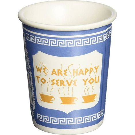 300ml Ceramic Cup We Are Happy To Serve You Coffee Cup For Kitchen Coffee Shop Restaurant (1/4)