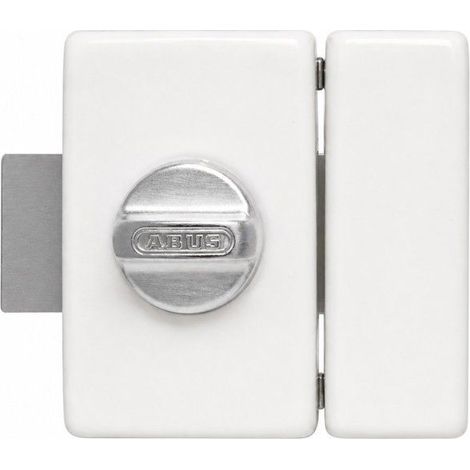 Serratura per porta - ABUS - V83 CB 45 W - A pulsante - Bianco - Cassa in acciaio (1/5)