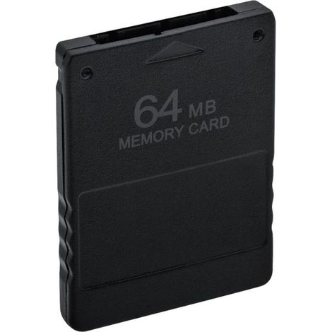 Carte Mémoire PS2 64MB Haute Vitesse Sauvegarde Jeu Console Compatible Stockage Données Rapide Fiable Accessoire Indispensable (1/5)