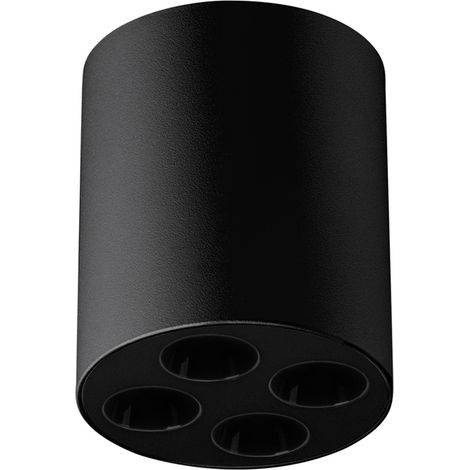 Lámpara de techo con pantalla LED negra ALU lumilo 12.111.10 (1/5)
