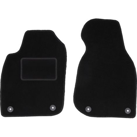 Tapis avant noirs pour : Audi A6 C5 avant, break, berline, quattro, allroad (1997-2005)