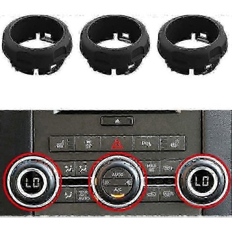 Compatible avec les trois boutons de commande du volume de la climatisation de la console centrale des Range Rover Sport/Discovery 4 (2009-2013) LR029591 (1/5)