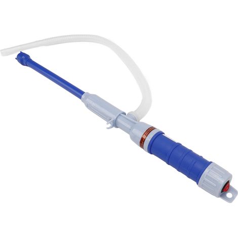 Pompe électrique portative à batterie, siphon de transfert de liquide huile essence pour auto tracteur bateau, bleu (1/5)