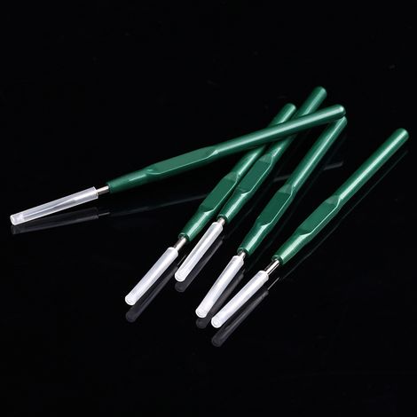 5-teiliges Demontage-Set für Kfz-Kabelbaumstecker, Stift- und Steckerentnahme. (1/5)