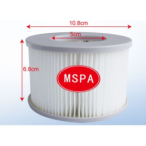Filtre pour Spa et Piscine Gonflable – Compatible MSPA FD2089 – Cartouche Filtrante Lavable et Réutilisable – Haute Performance (1/3)