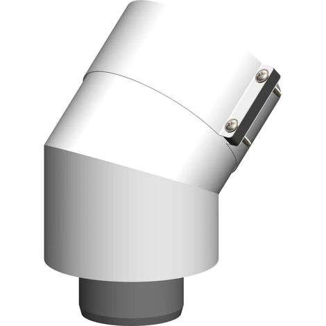 ATEC Curva 45 gradi concentrica DN 60/100, 0415