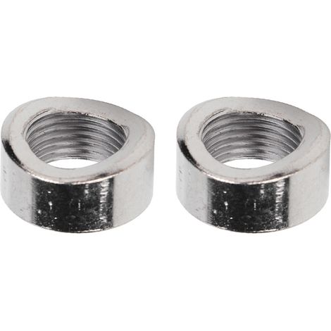 2 pièces écrous à encoche courbée pour sonde lambda bouchons soudés M18 x 1.5 en fer (1/5)
