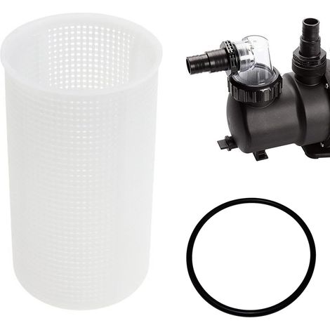 Panier de Rechange pour Pompe de Piscine,Panier de Pompe à Filtre,Paniers de Pré-Filtre,avec Joint Torique,Paniers D'écumoire Durable,Panieri pour Préfiltre SPS100,SPS75,SPS50,SPS25 (1/5)