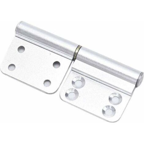 2pcs(Argento) en Acier Inoxydable Armoire Armoire charnière Portes Porte de Distribution boîte Armoire Porte boîte Industrielle charnière (1/4)