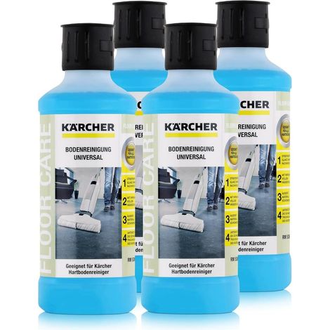Lot de 4 nettoyants RM536 pour sols (500ml) pour Nettoyeur Haute Pression KARCHER - 62959440
