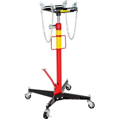 Cric vérin de levage fosse hydraulique en acier rouge