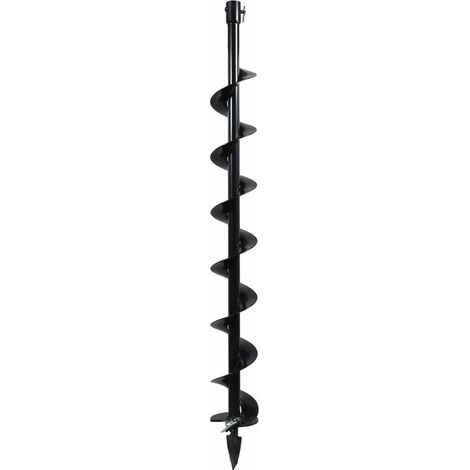 VURAHOME - Mèche pour tarière thermique Longueur 80Cm et Diamètre 100Mm (1/4)