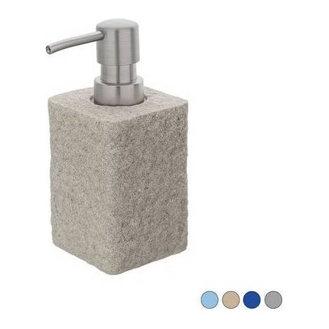 DISPENSER SAPONE SABBIA Misura: Grigio 7x7xH.15 cm