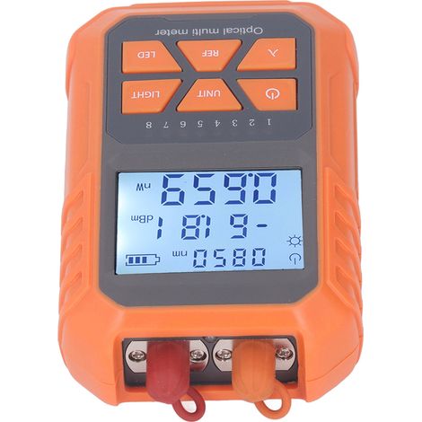 Localisateur visuel de défauts de 5 km, wattmètre optique portable, testeur de câbles à fibre optique VFL -70-6 dBm (1/5)